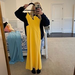 Significant Other Yellow Maxi dress
